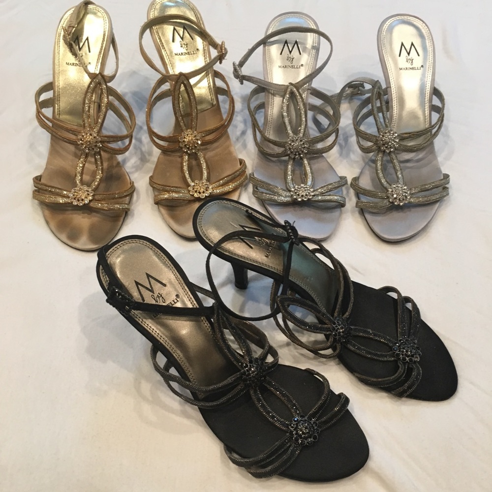Martinelli rhinestone heels